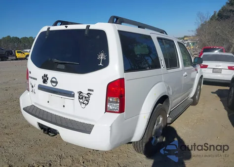 2010 Nissan Pathfinder S Fe+ z USA, uszkodzony, nr VIN 5N1AR1NN3AC606103